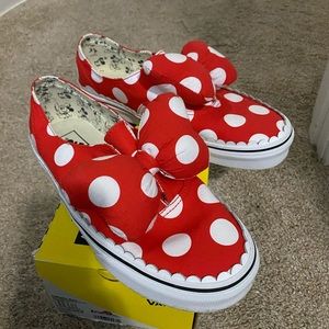 Limited Edition Minnie Mouse Vans (women’s)